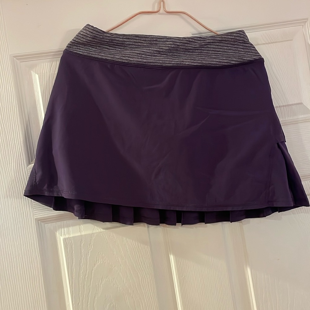 Lululemon purple skort, size 4 tall